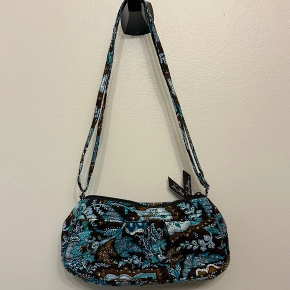 Vera Bradley Retired Java Blue Frannie - Picture 1 of 4